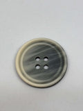 Botón - P21033 - 25mm (40") and 23mm (36") con 4 agujeros en gris. Button