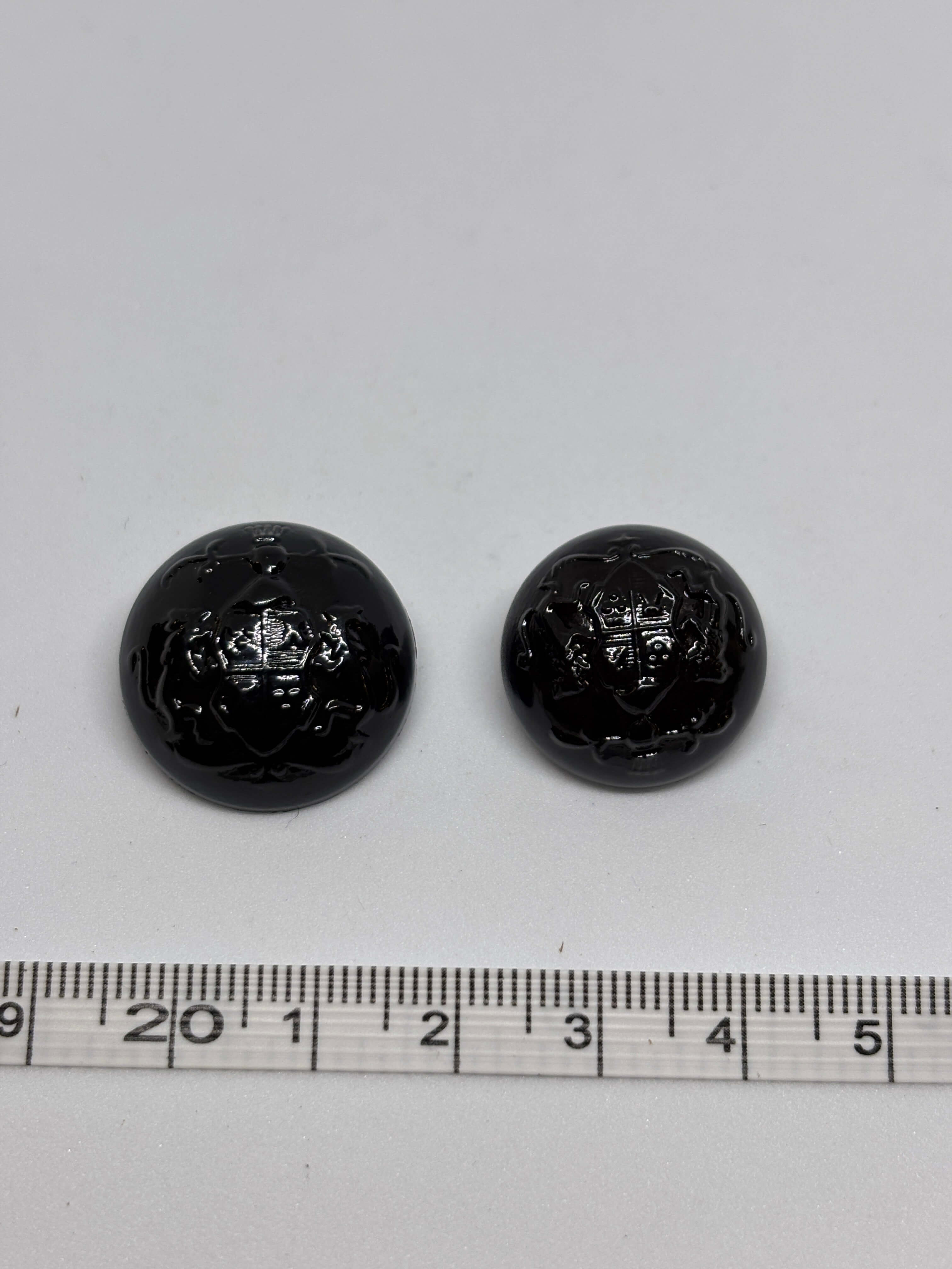 Button B2793 - 20mm 23mm - shank button boton de pie