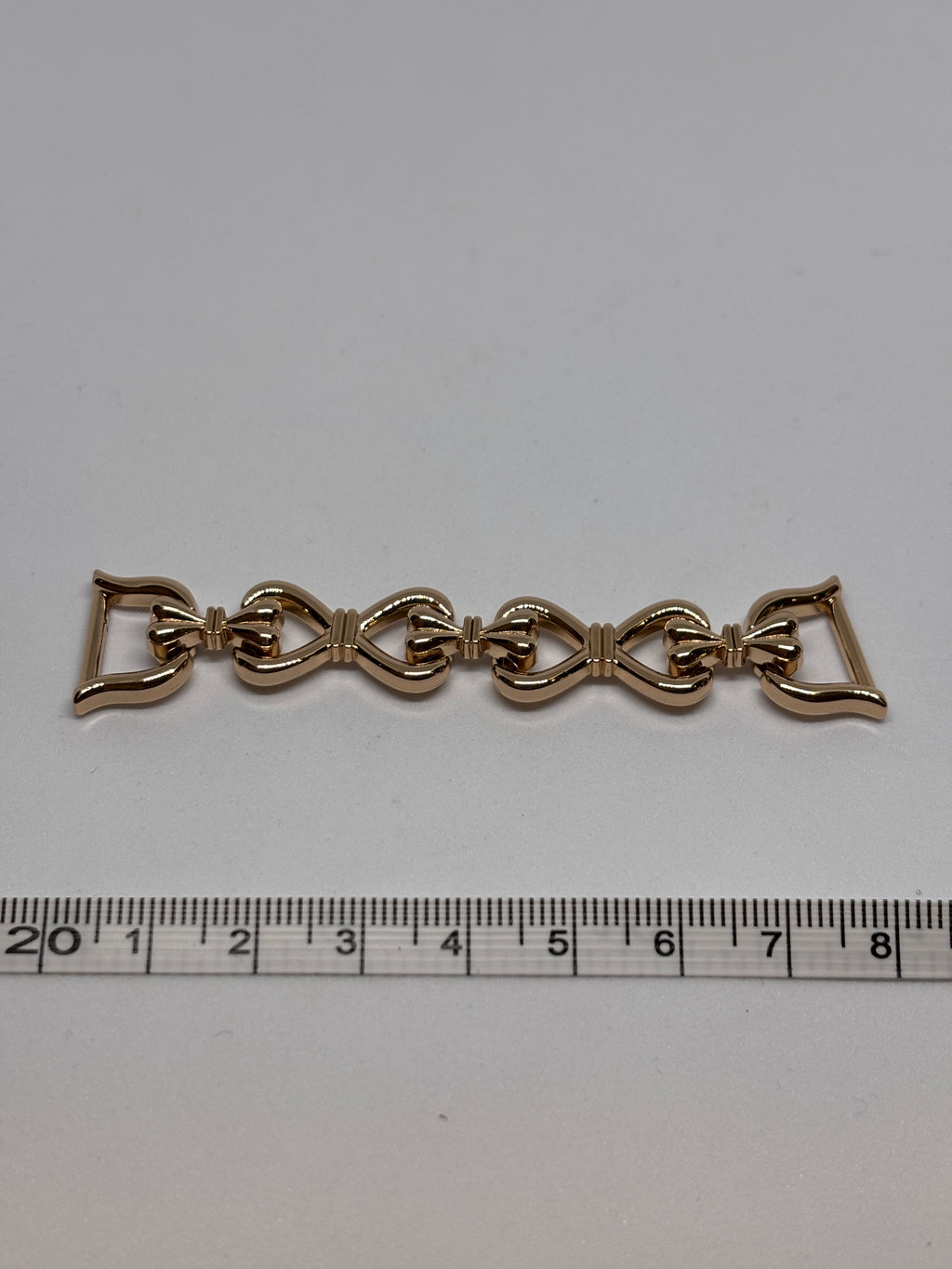 Chain buckle XT-V024 - Gold - 8 cm hebilla de cadena