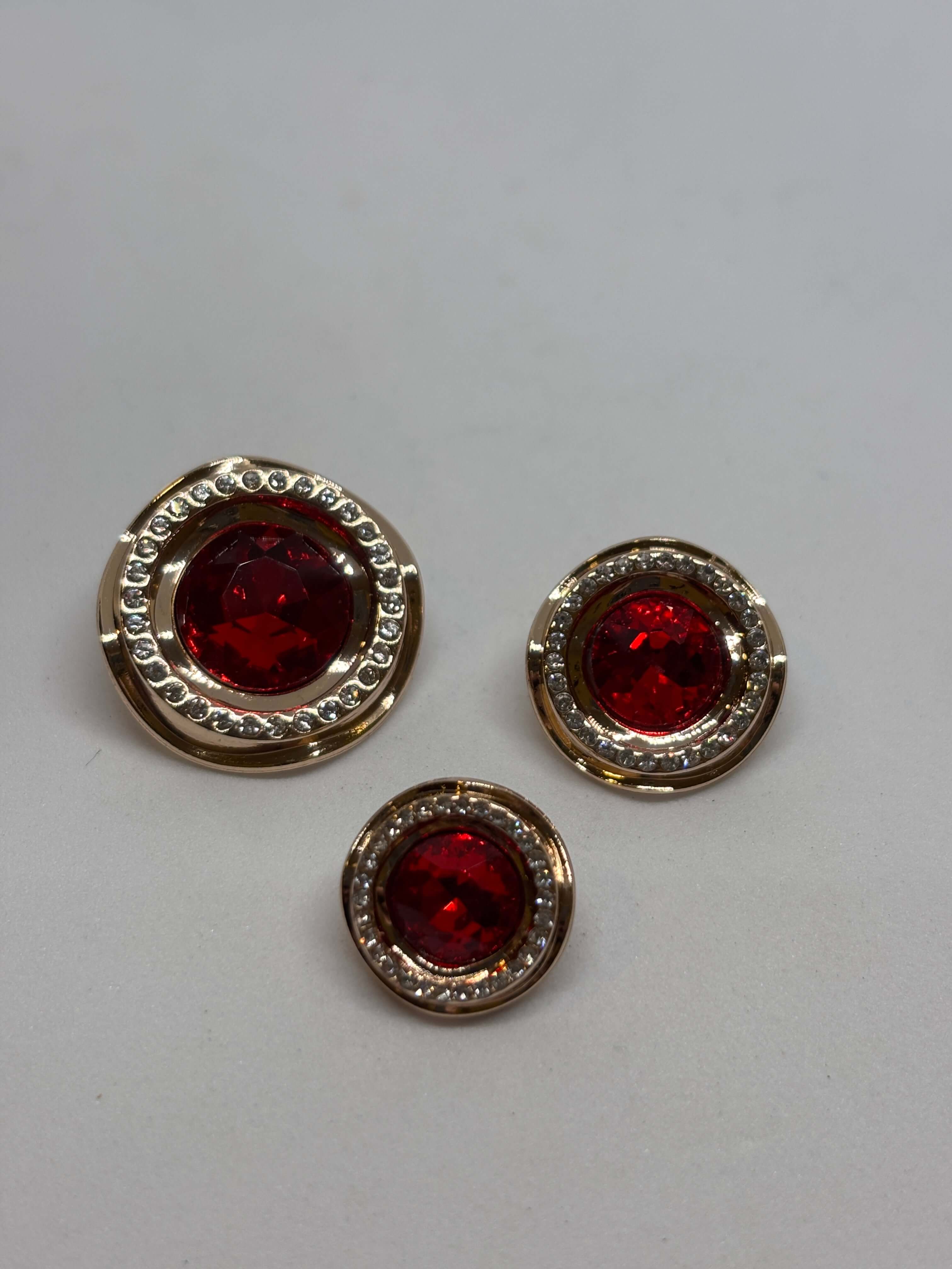 Button B8174 GR - 15mm-18mm-23mm - Shank button boton de pie