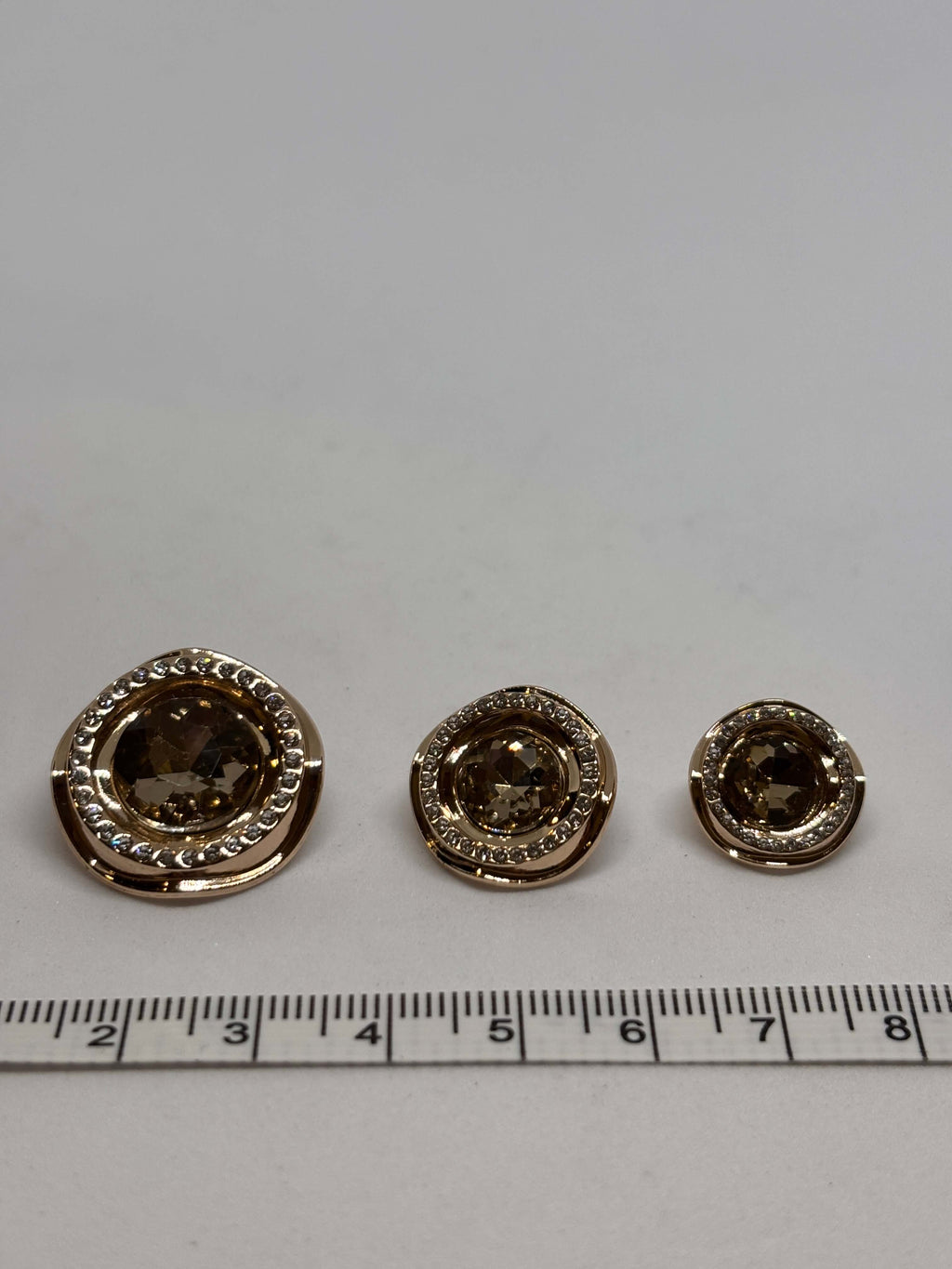 Button B8174 GY - 15mm-18mm-23mm - Shank button boton de pie