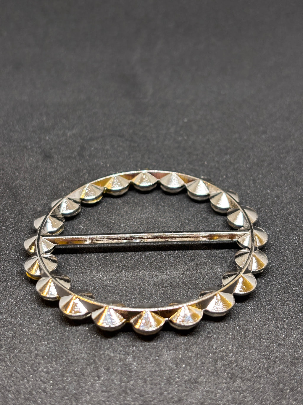 Buckle H6250 Nickel Gold - Ring design - 50mm hebilla