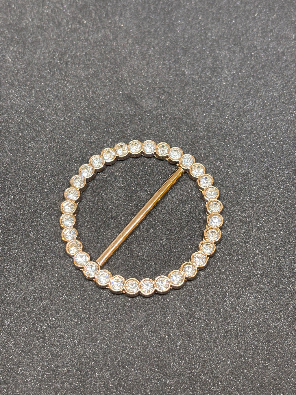 Buckle 10472 Gold - Ring design - 35mm hebilla