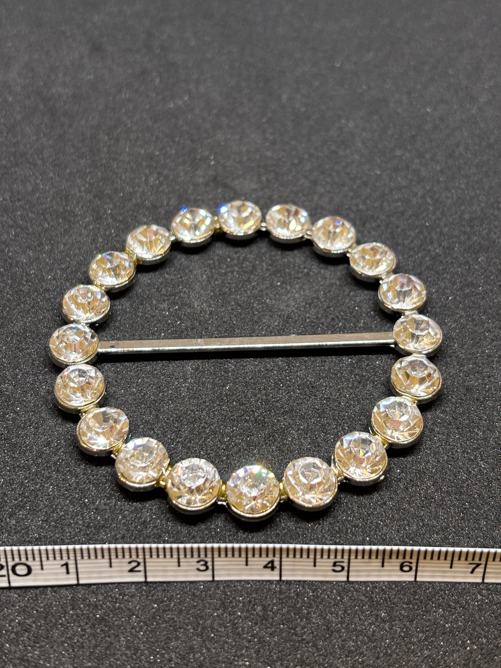 Buckle H6250 Nickel Gold - Ring design - 50mm hebilla