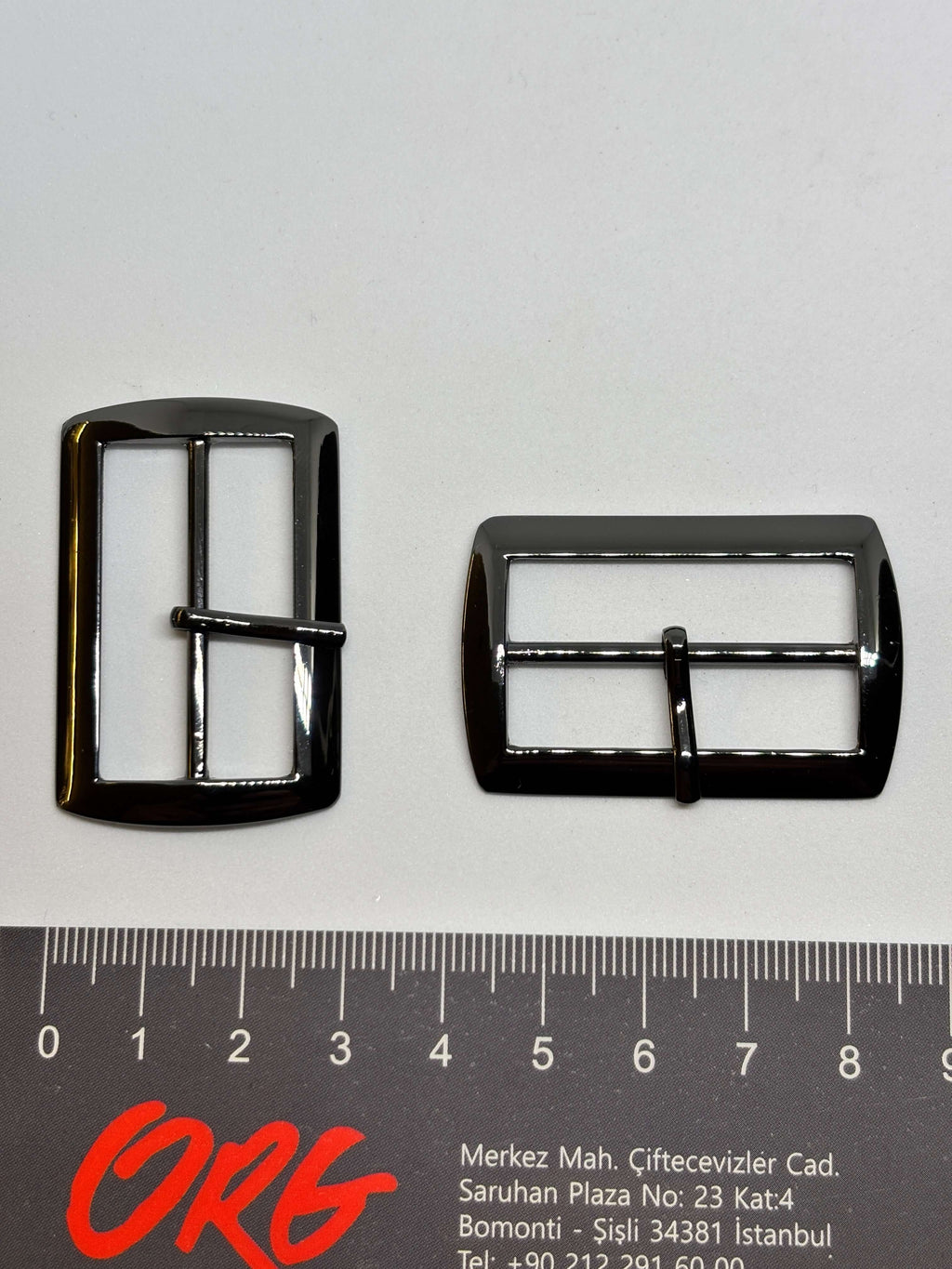 Buckle 3776 Nickel - 35 mm