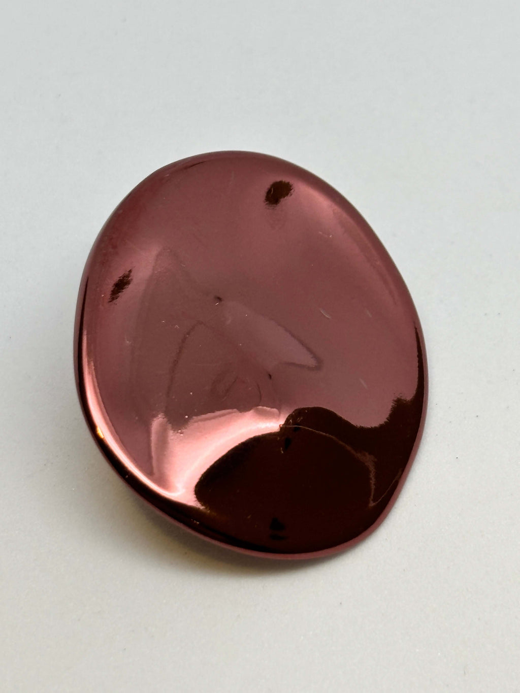Button MC6366 Purple Metal Shank Button 34mm (54L)