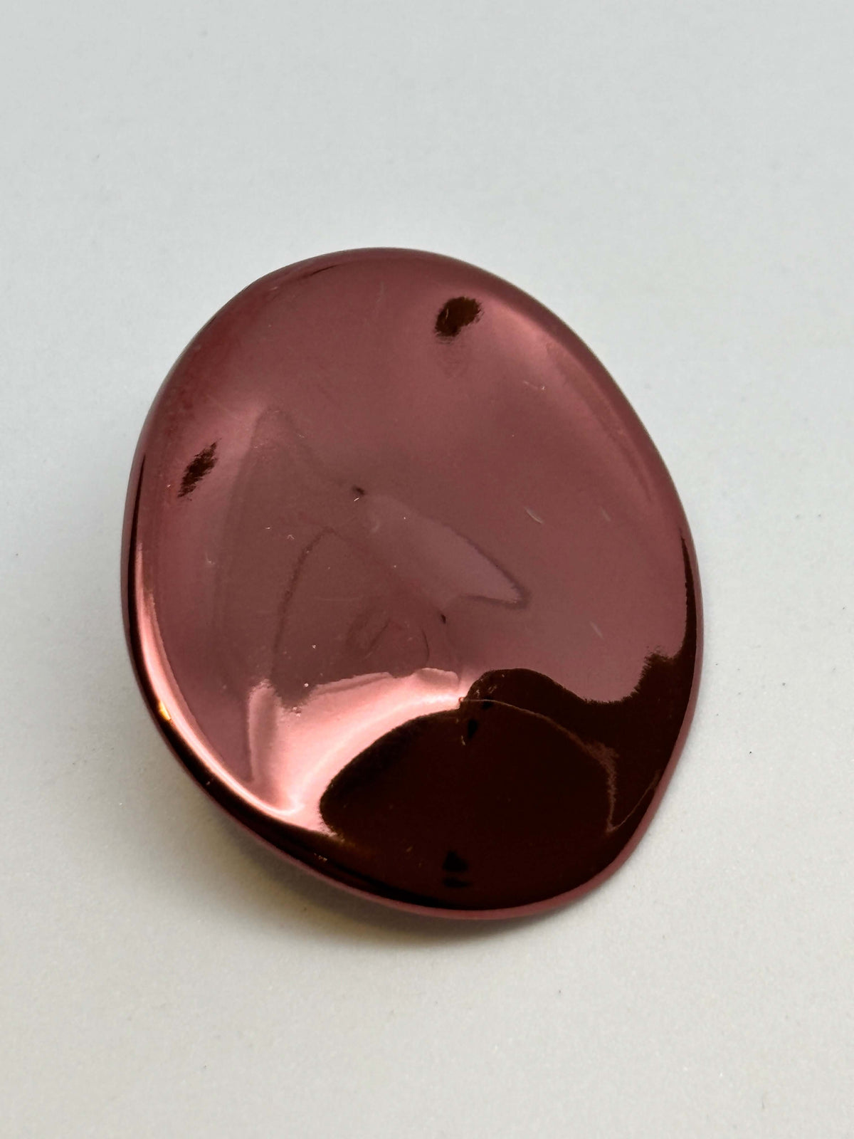 Button MC6366 Purple Metal Shank Button 34mm (54L)
